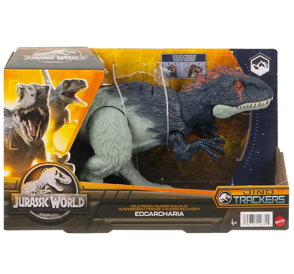 Miniatura: 🦖 Dinosaurio Interactivo Eocarcharia – Jurassic World Dino Trackers