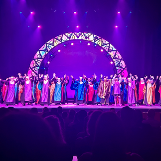 Seeing our friend in Sister Act!