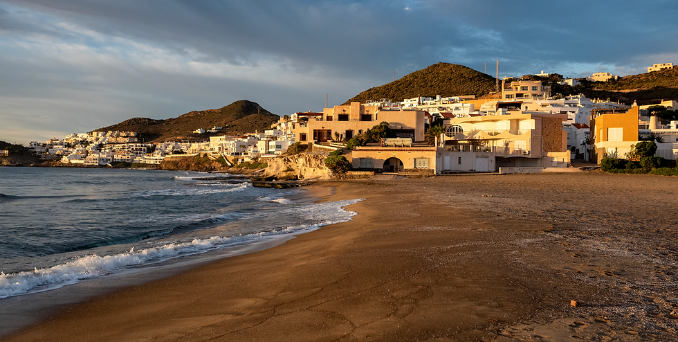 Beach in San José (just south of our hotel)