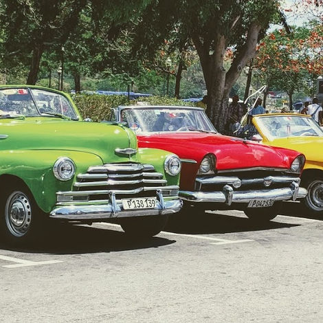 Classic cars, Havana, Cuba