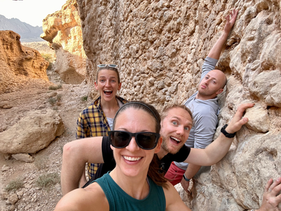 Walking around Wadi Donc