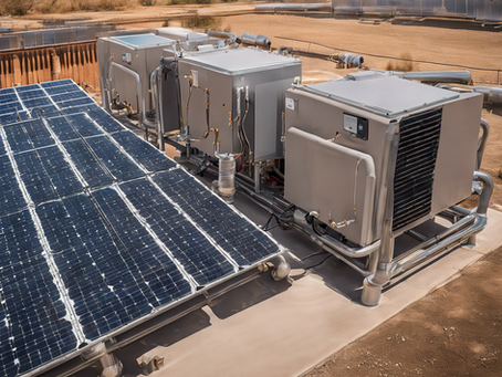 Revolutionizing Energy Efficiency: Solar Chillers and Pumps