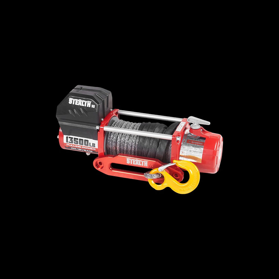 Thumbnail: Stealth V2 Winch - Synthetic Rope 13,500lbs