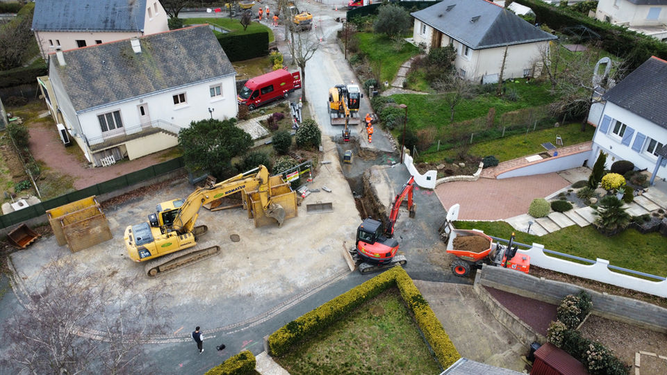 Étude d'aménagement, de traversée de bourg, et rénovation de l'assainissement - AEP