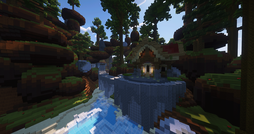 Thumbnail: Red Medieval Island Spawn - 400x400