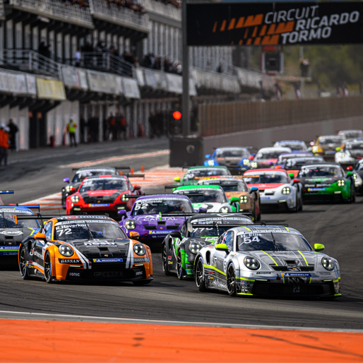 The Porsche Sprint Challenge Southern Europe undecided after rounds 5 & 6 in Valencia