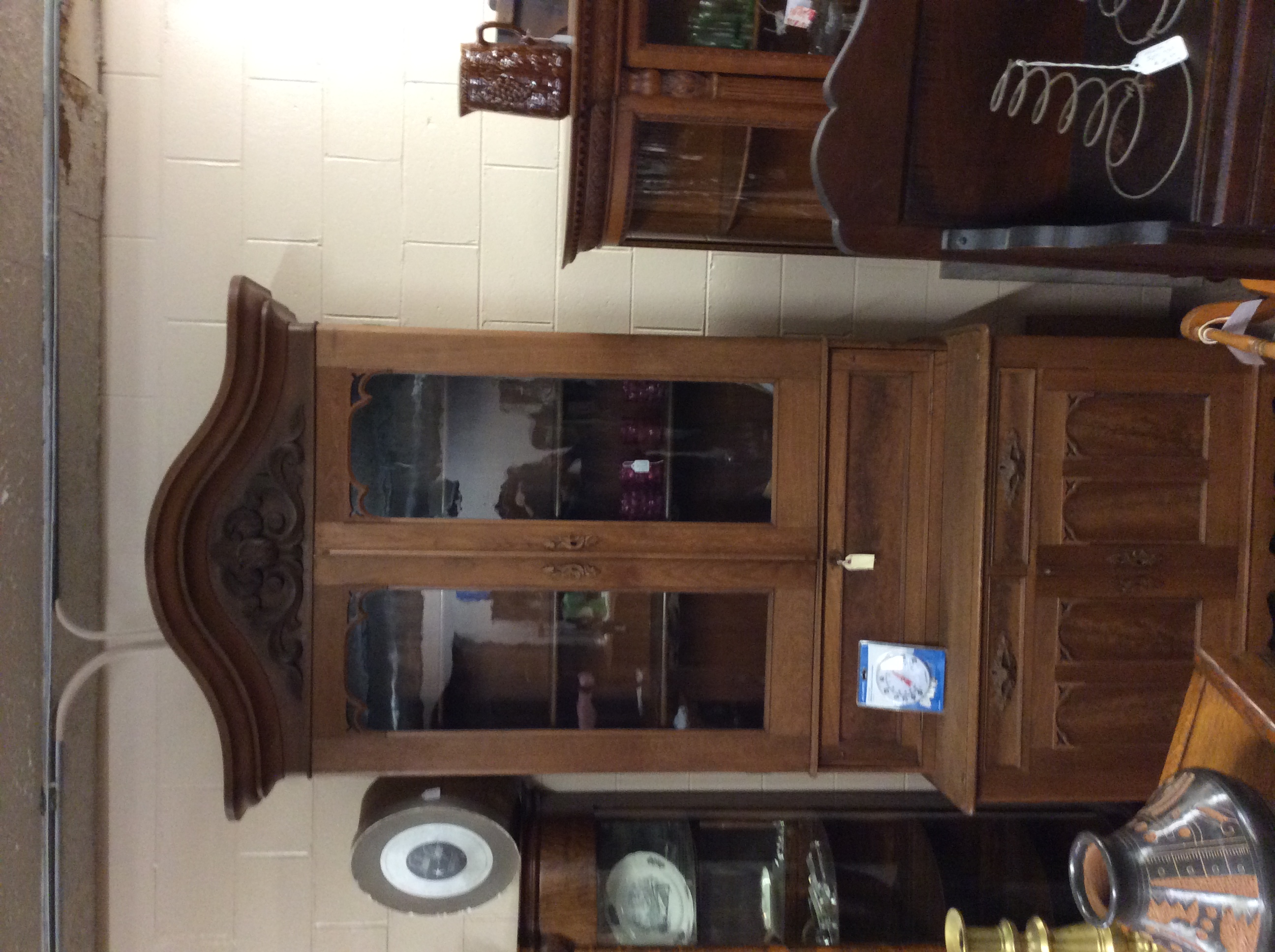 Walnut Slant Front Desk