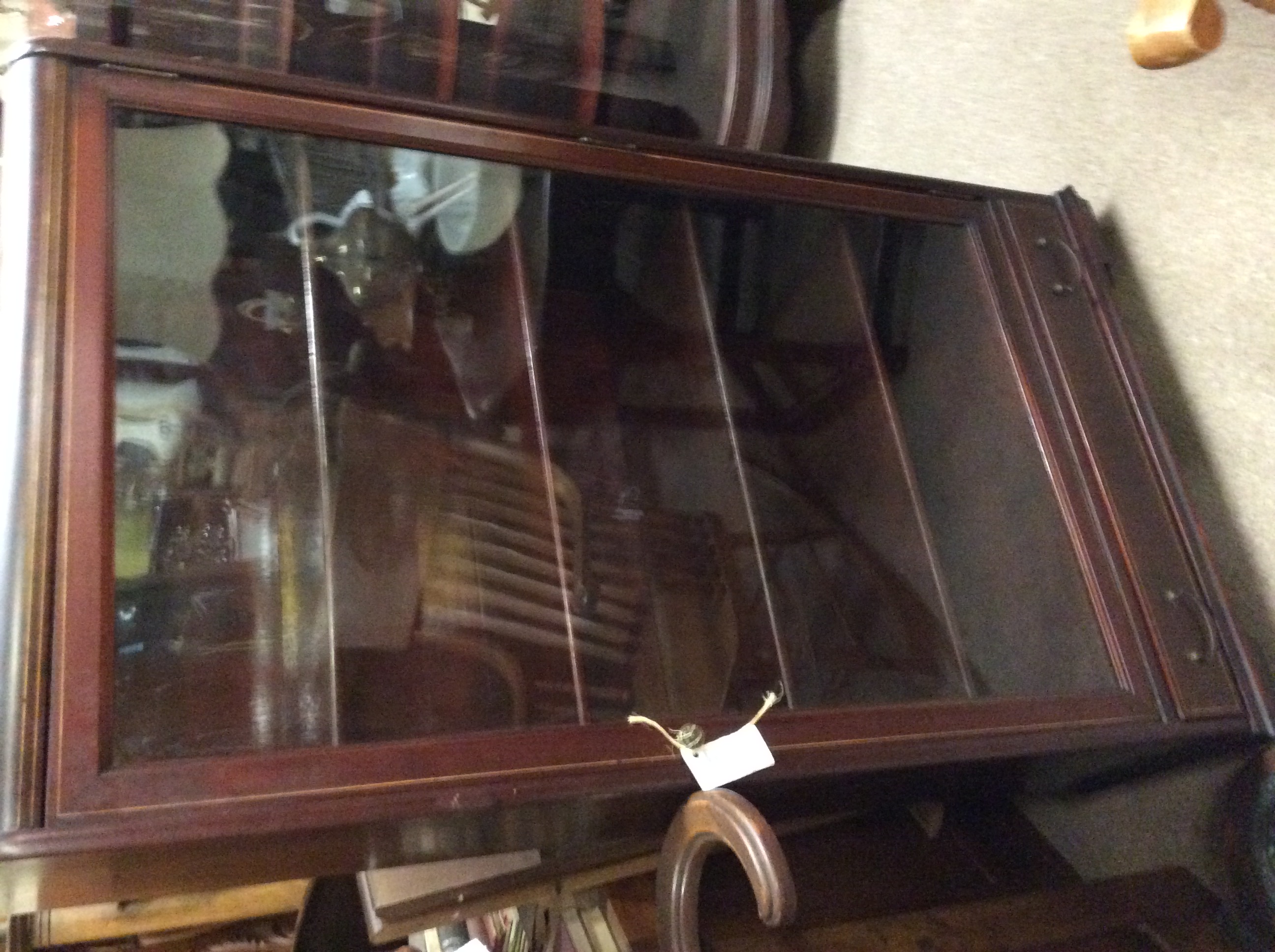 Mahogany bookcase