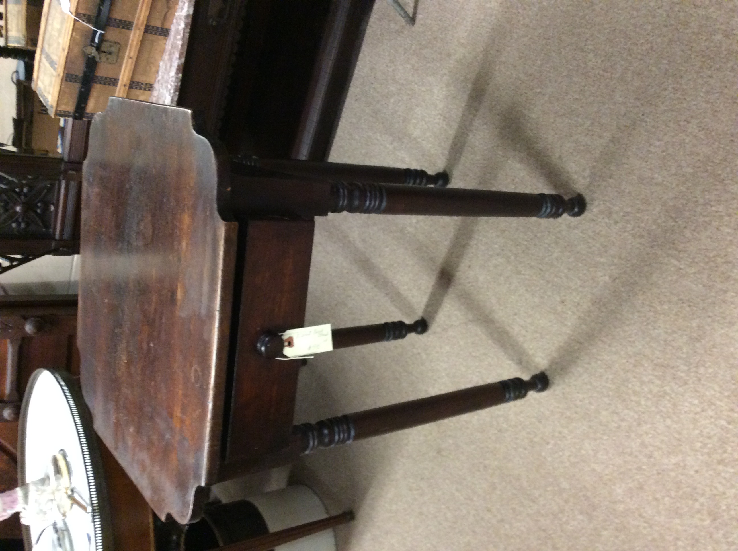 Walnut washstand