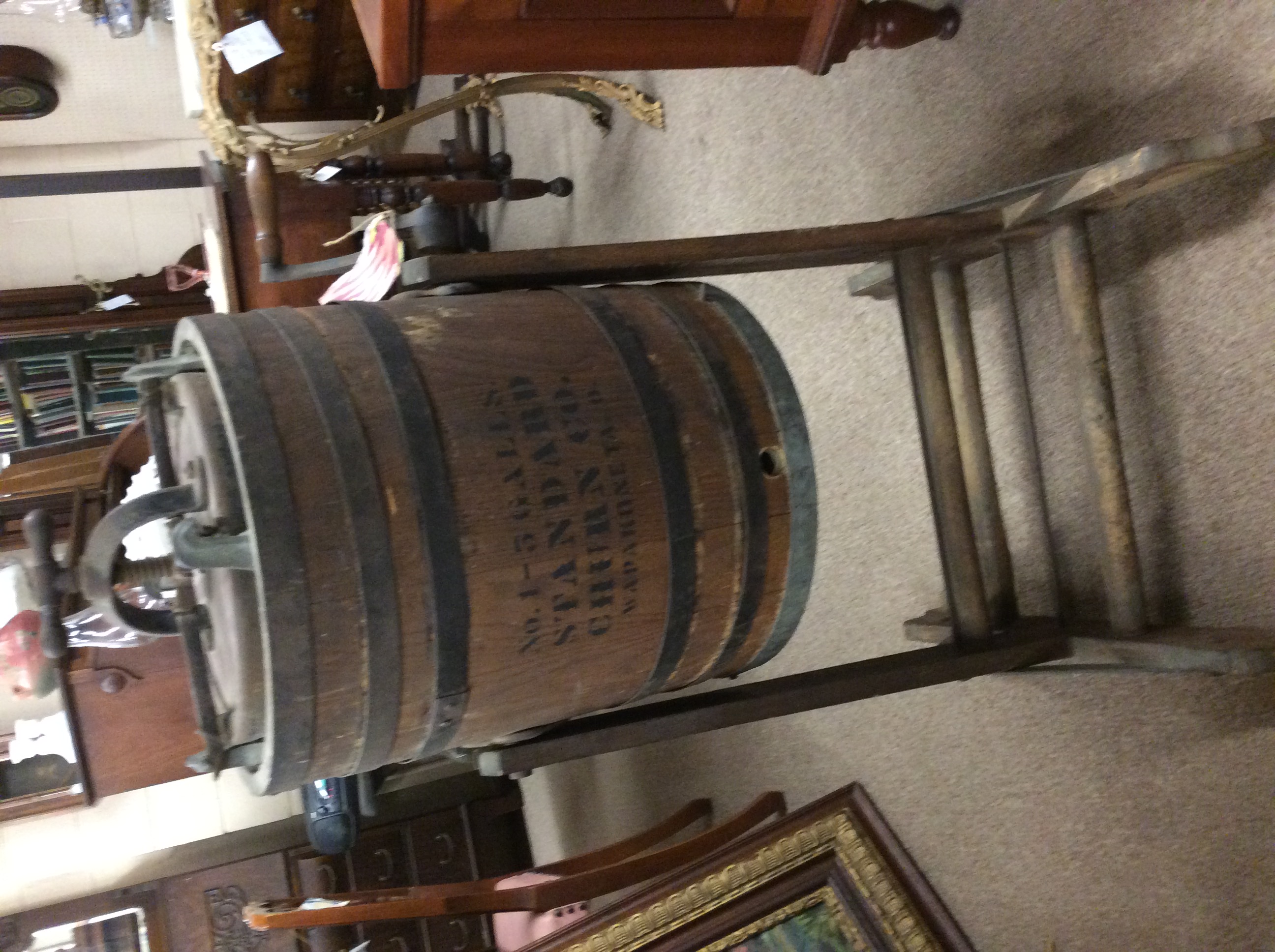 Round Butter Churn