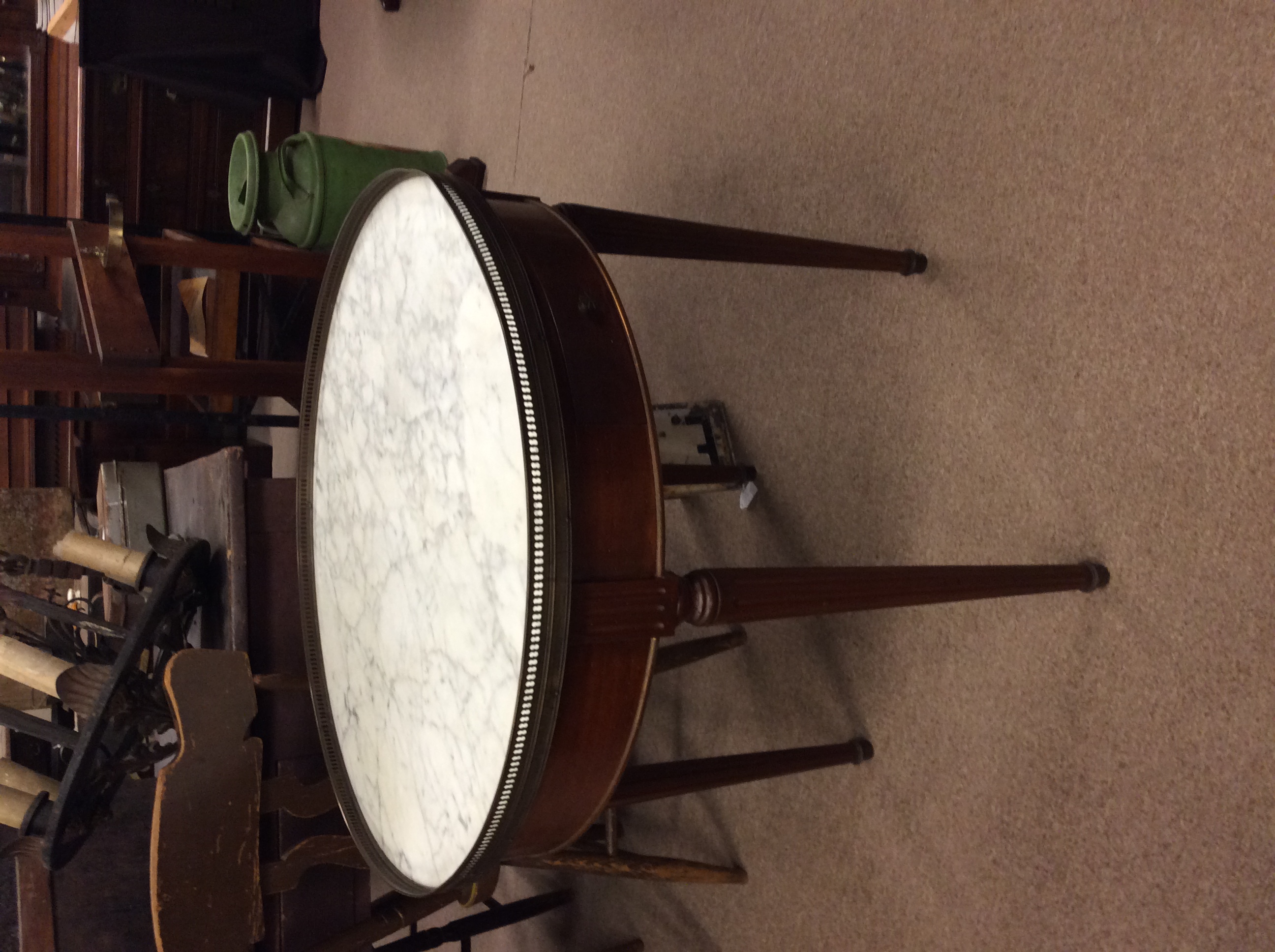 Round Marble Table
