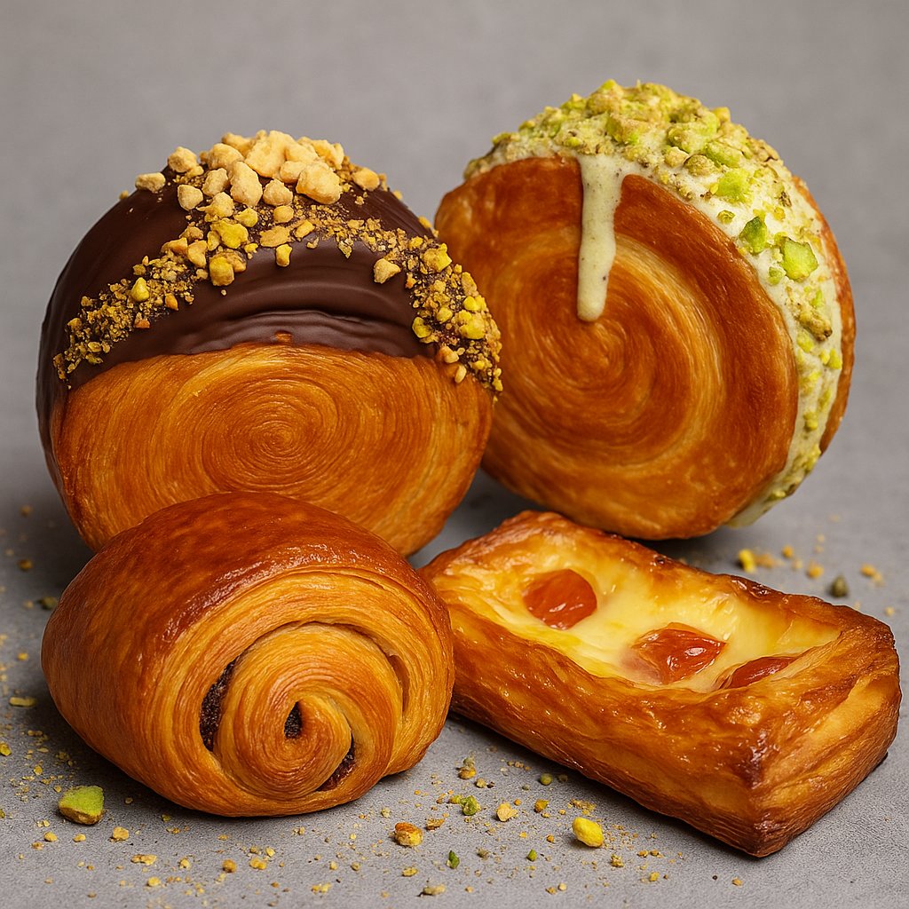 Arranged Food and Objects