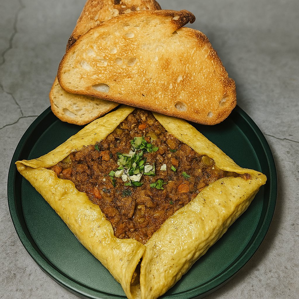 Arranged Food and Objects