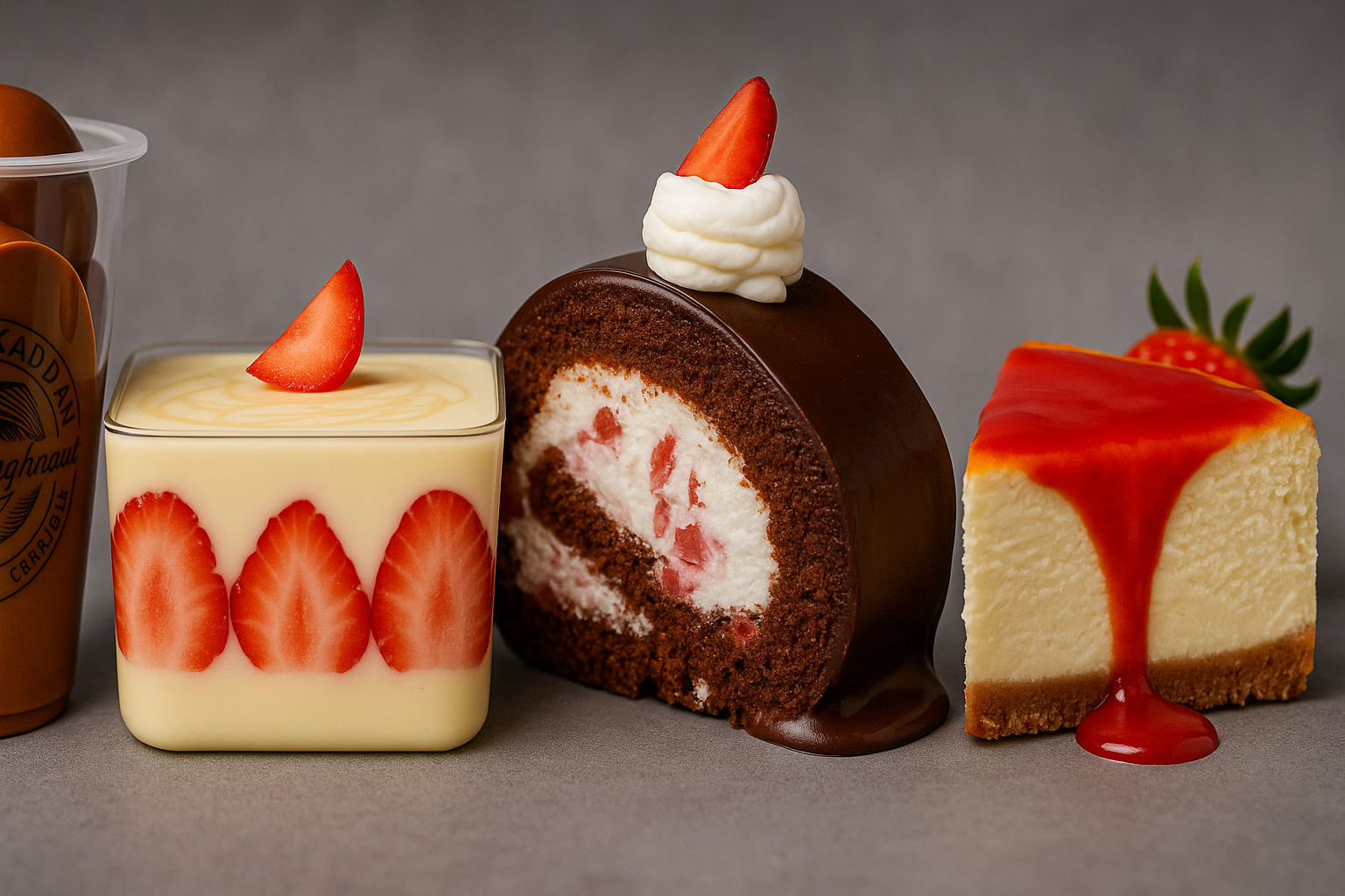 Arranged Food and Objects