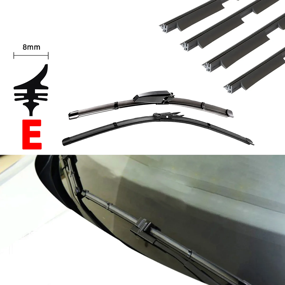 Thumbnail: 1pc Car Windshield Wiper Rubber Strip Replacement Parts Multiple Models To Choos