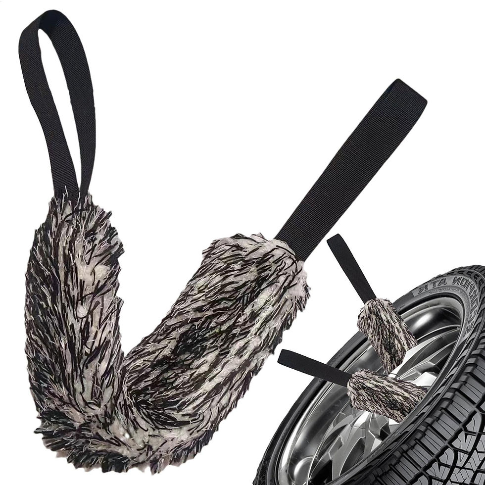 Thumbnail: Wheel Rim Cleaning Brush Car Wheel Wash Towel Brush Soft Car Wheel Cleaning Brus