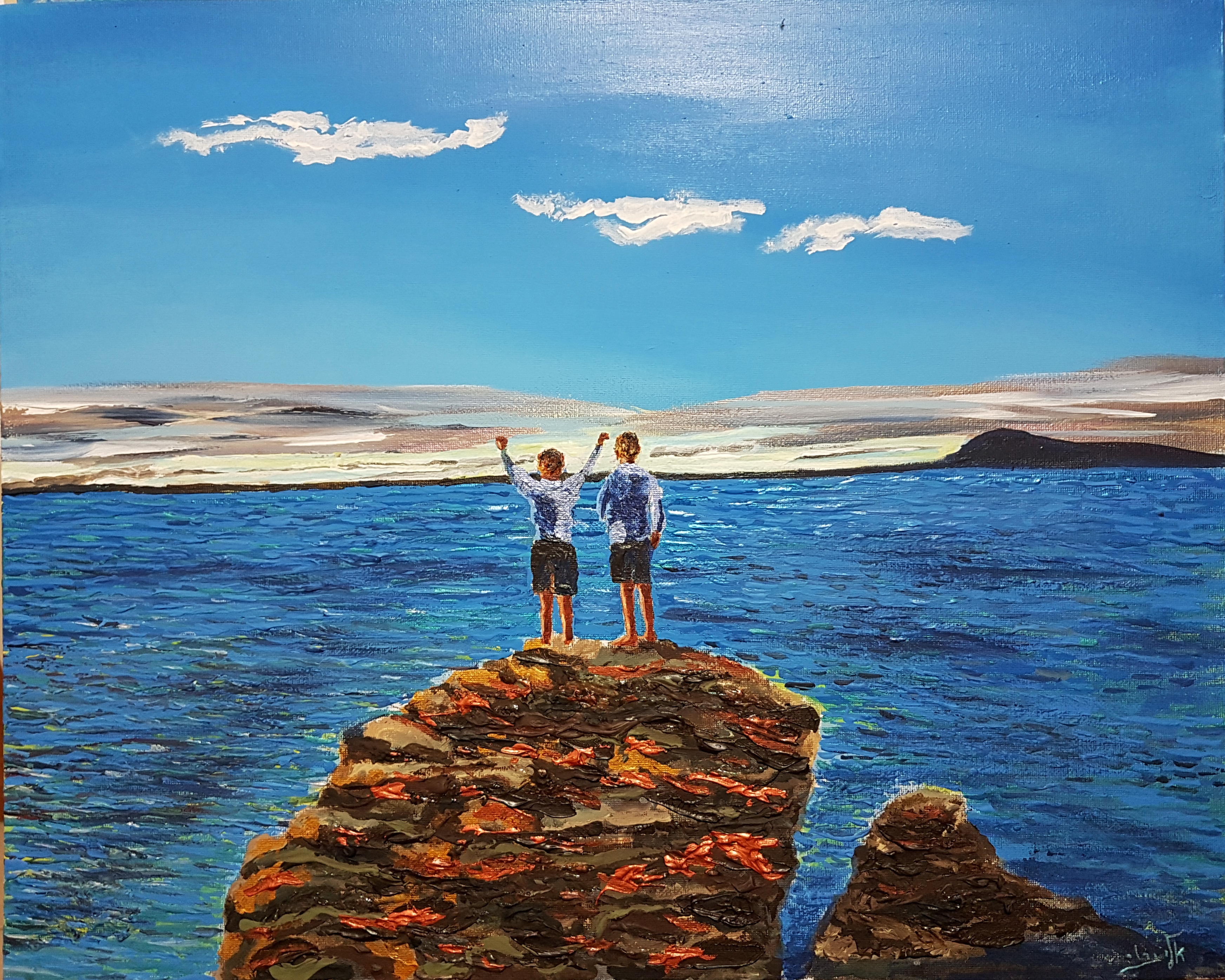 Shout Out To The World - Acrylic