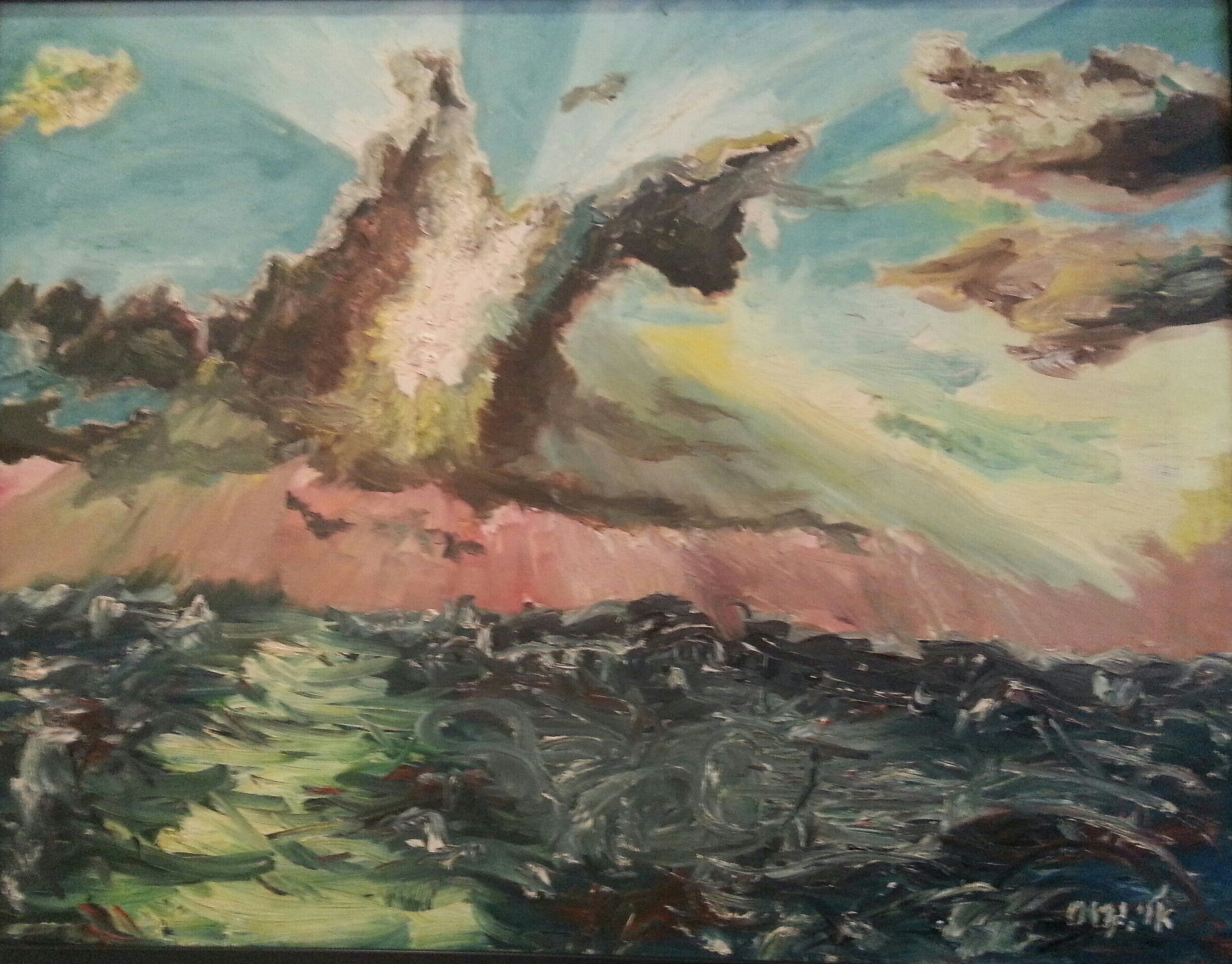 Draems - oil - 1968 95 73 cm