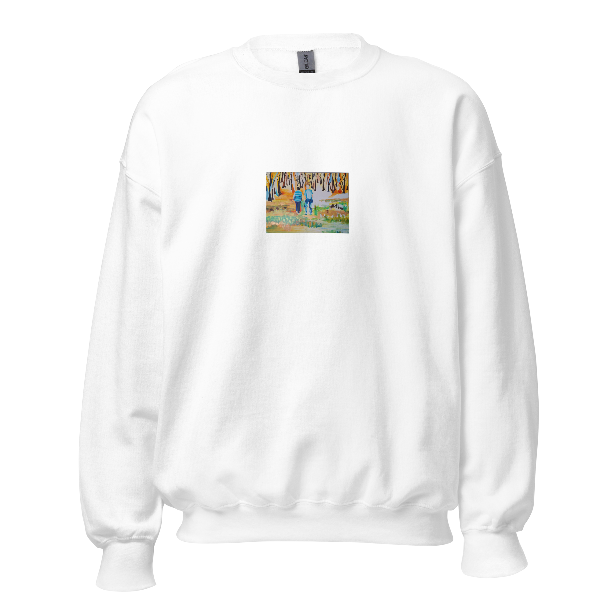 Unisex Crew Neck Sweatshirt | Gildan 18000