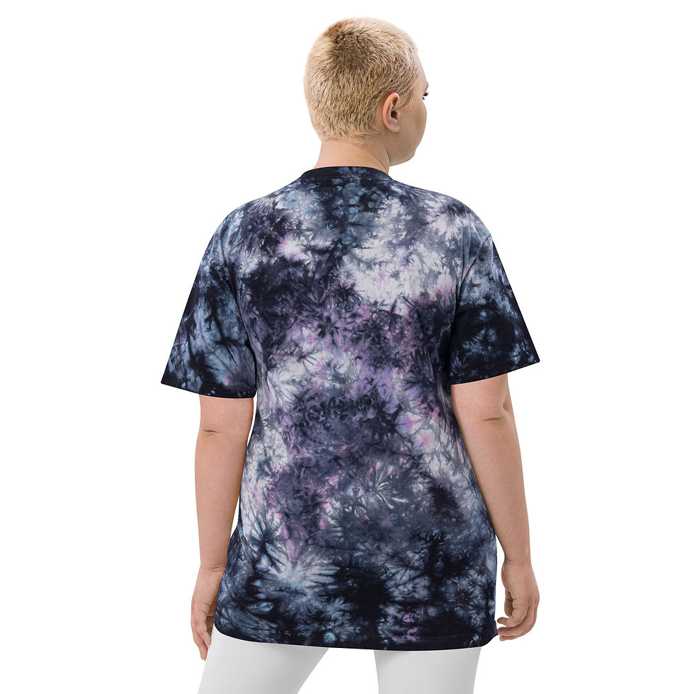 תמונה ממוזערת: Oversized tie-dye t-shirt