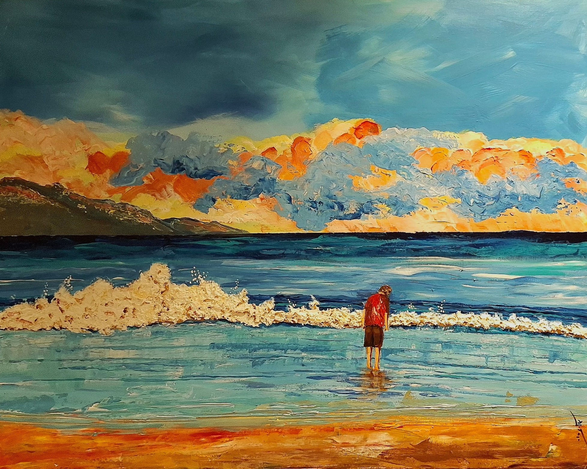 On the seashore of Whangarei