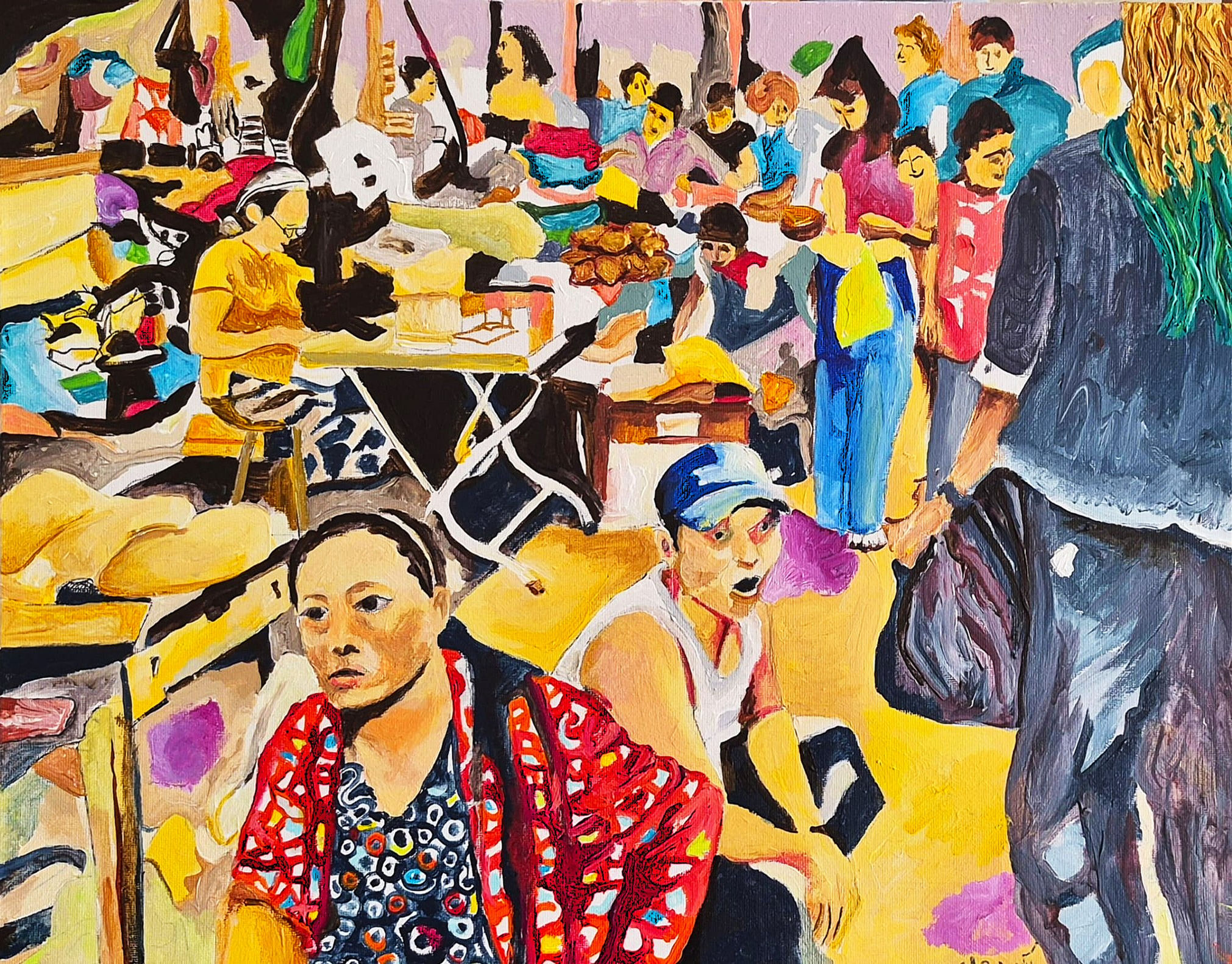 Echoes of Color in Singapore Lanes