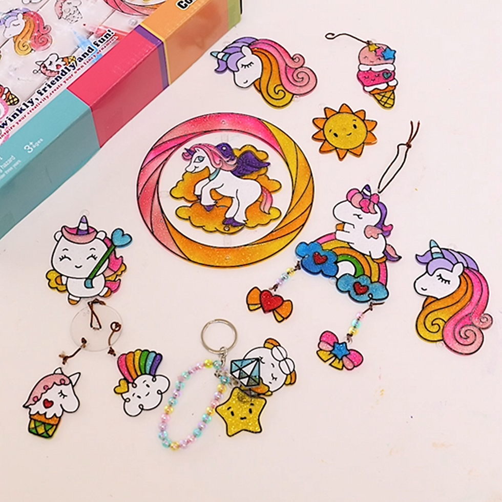 Thumbnail: Sparkly Ornament Suncatcher