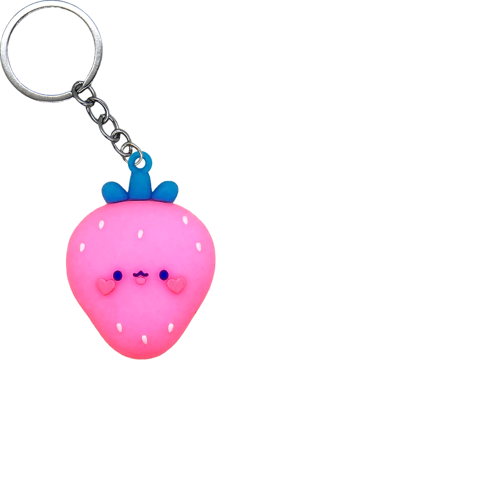 Thumbnail: Fruit Buddies PVC Figure Keychain in 65mm capsule
