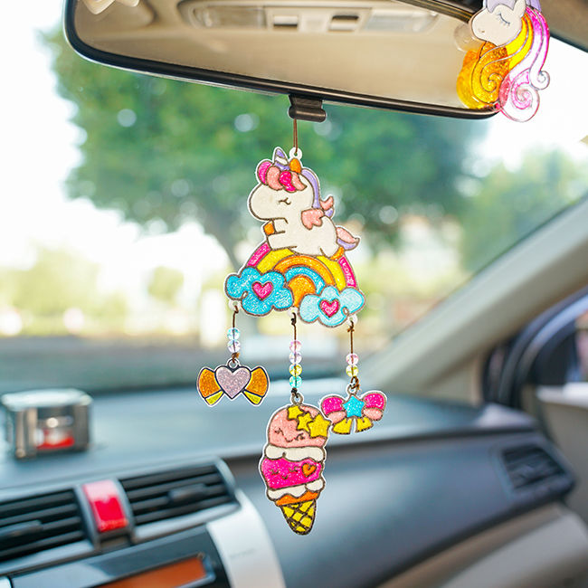 Thumbnail: Sparkly Ornament Suncatcher