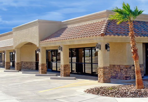 Lake Front Business Center Lake Havasu City Building G inside parking lot