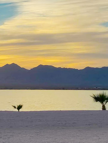 Beautiful View of Lake Havasu at the Windsor Beach
