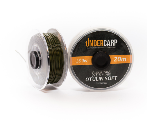 UnderCarp Plecionka Otulina Soft 20M /35LBS Zielona