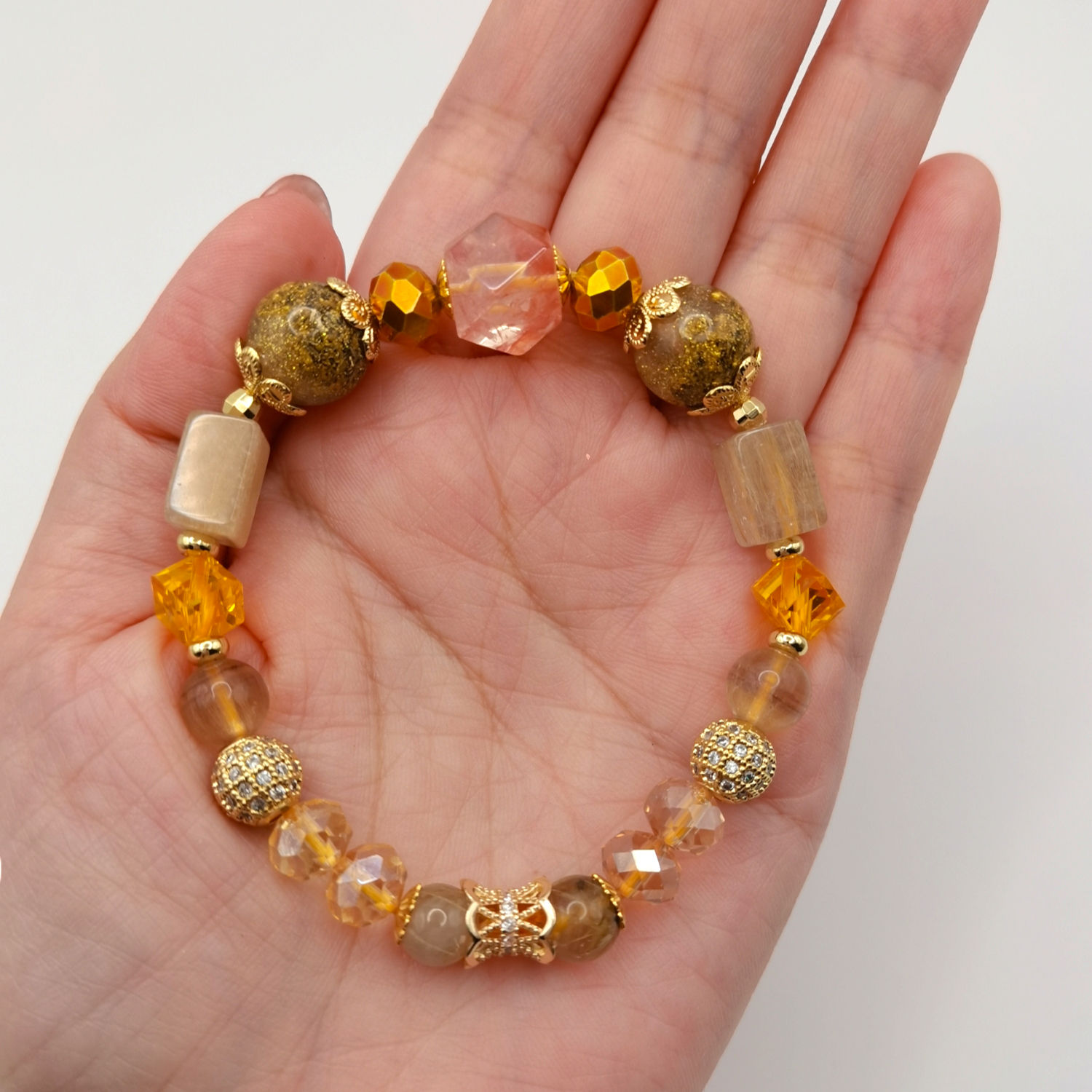 Frequency Bracelet : Golden Sovereign (Small)