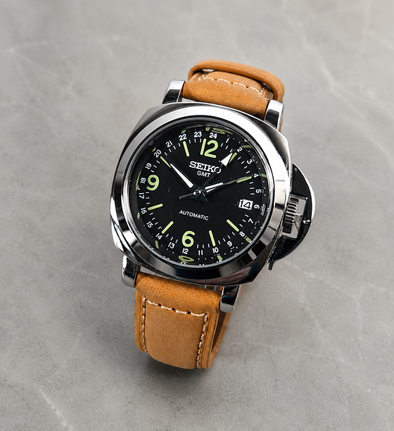 PAM GMT Homage | Brown | Sunshine Watch Co