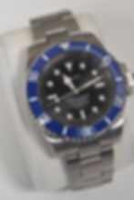 ⛵ Sub Homage Custom Mod | Blueberry | Black Sunburst | VH31 Sweeping Seconds Quartz | 40mm