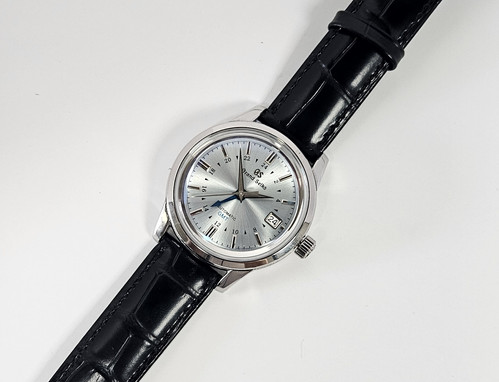 GMT GS Seiko Custom Mod Watch - NH34 Automatic GMT Movement