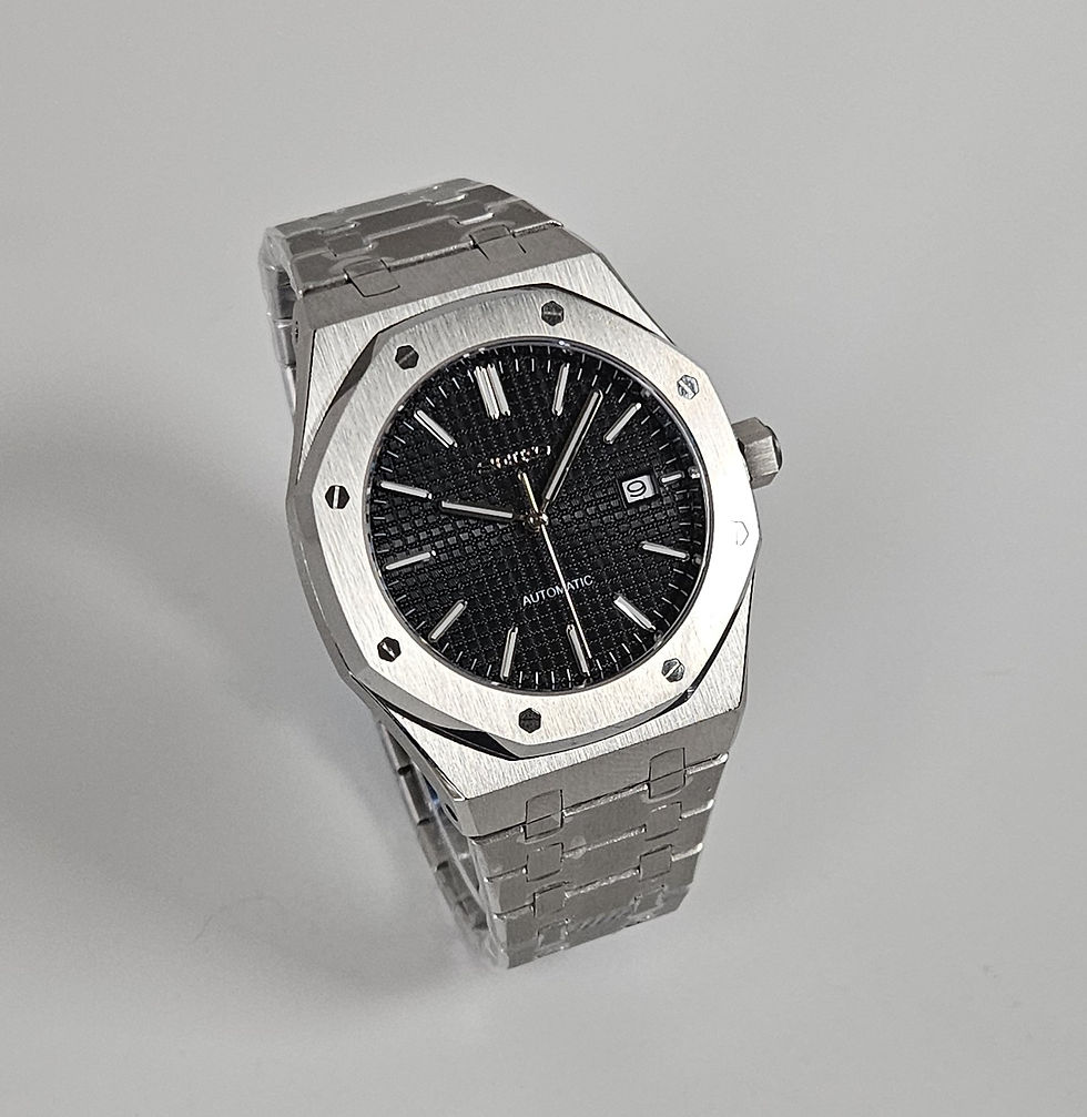 Thumbnail: Royal Oak Mod | Black | NH35A Automatic | 41mm