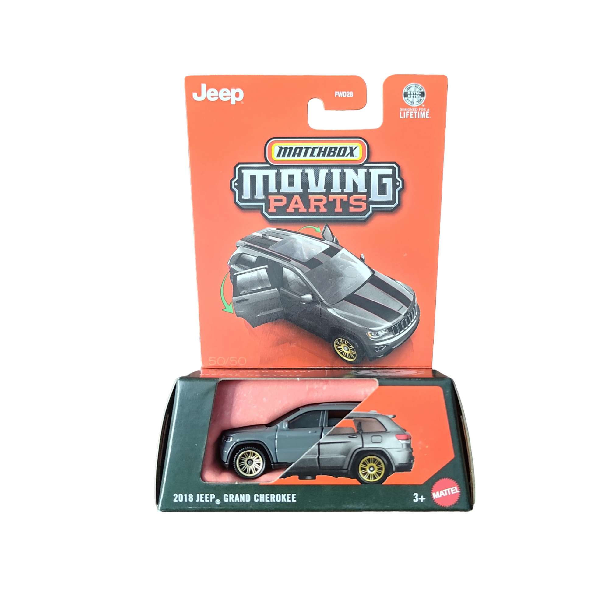 Matchbox - Moving Parts - 2018 Jeep Grand Cherokee