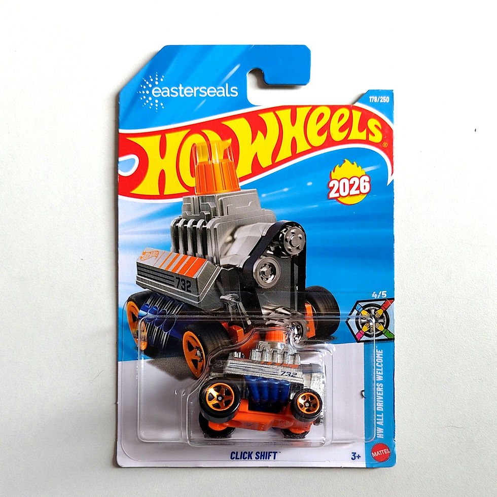 Thumbnail: Hot Wheels - K - BMW M4 GT3, 63 Chevy II and Click Shift