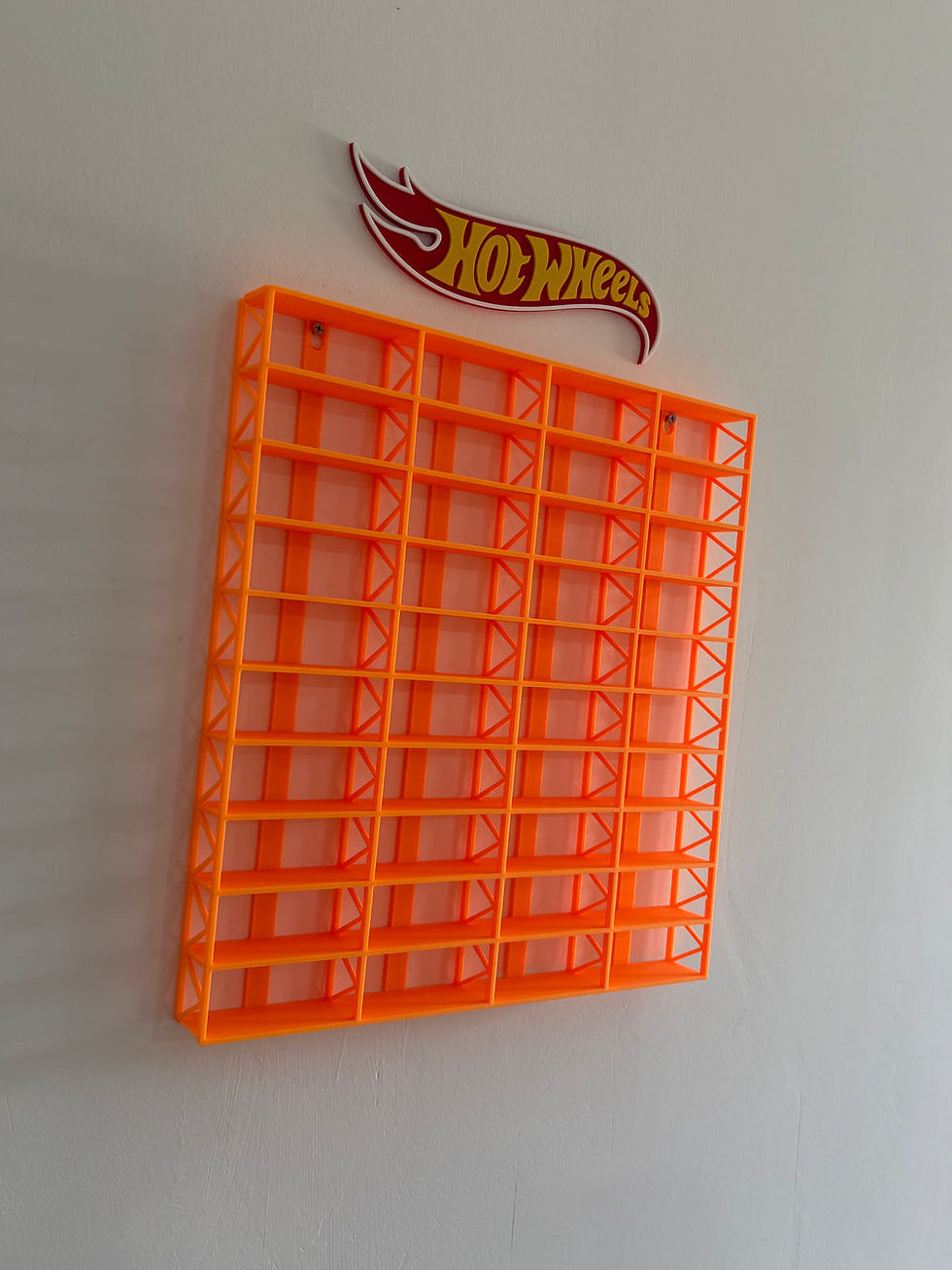 Thumbnail: 1:64 Display Stand for 40 Cars - 3D Printed