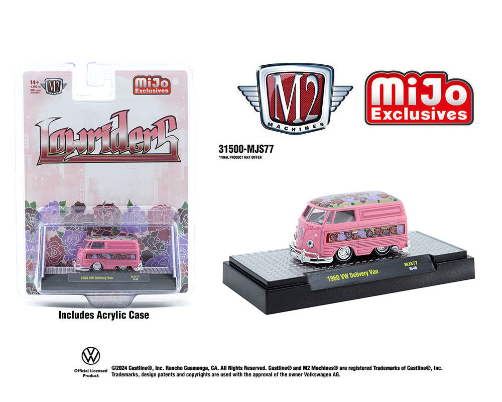 M2 Machines - 1960 Volkswagen Delivery Short Van Lowrider - Mijo Exclusives