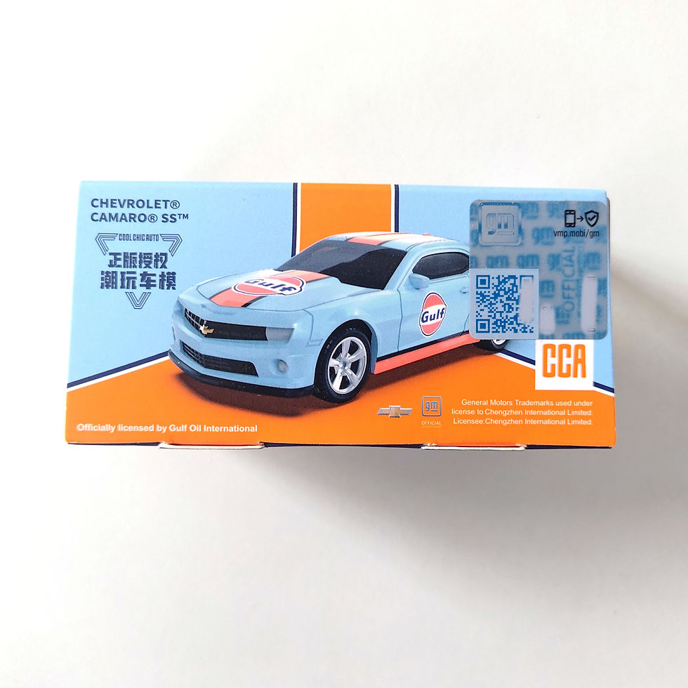 Thumbnail: CCA - Chevrolet Camaro SS 1:64 - Gulf Livery