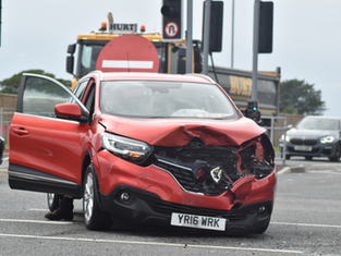 RTC Causes disruption on queen Elizabeth way Heywood.