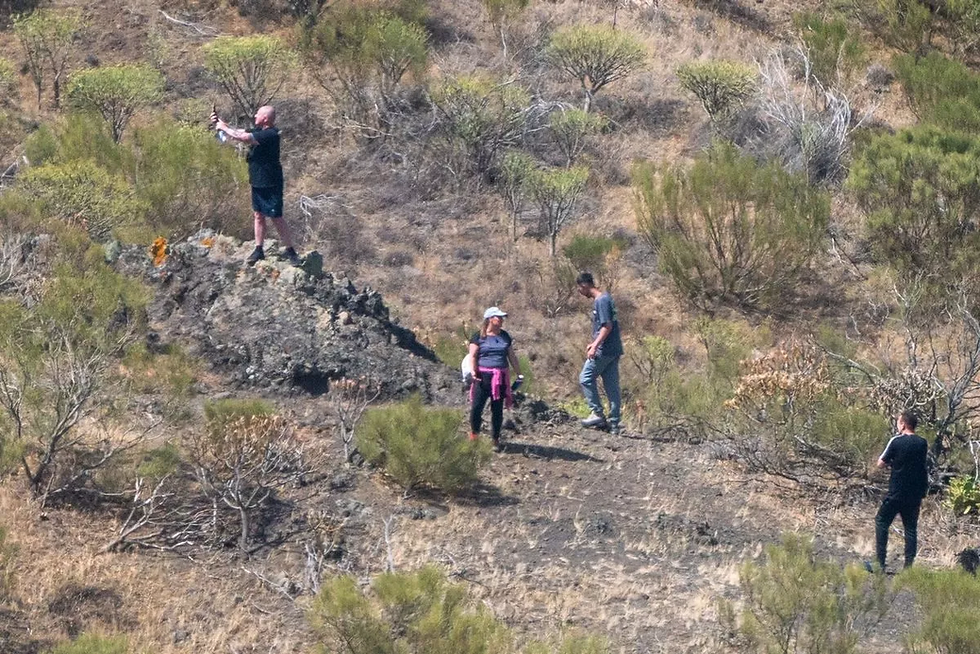 Jay's body was found in treacherous terrain near to Masca, Tenerife