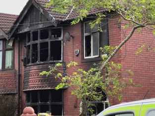A man has passed away in a house fire that may have involved an e-scooter