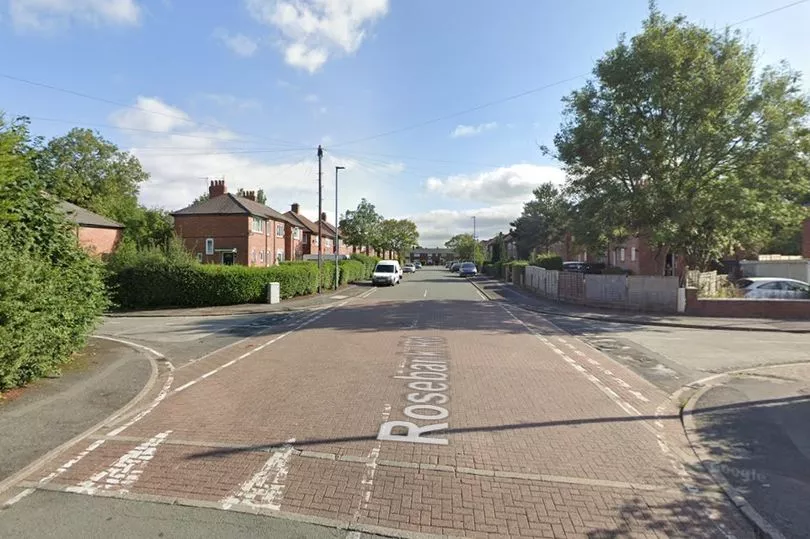 Rosebank Road in Newton Heath