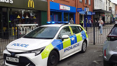 Police quickly responded to Middleton town centre following reports of a bank robbery