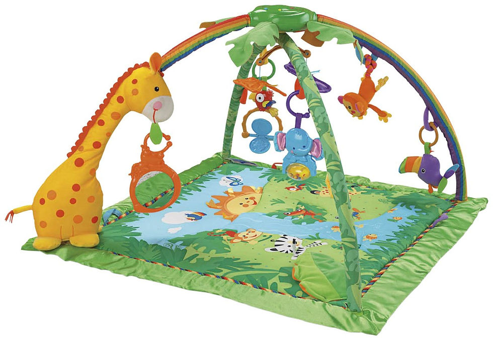 Fisher Price Deluxe Gym, Rainforest Melodies and Lights