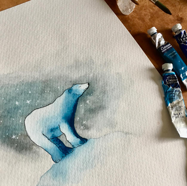 Dreamy Polar Bear