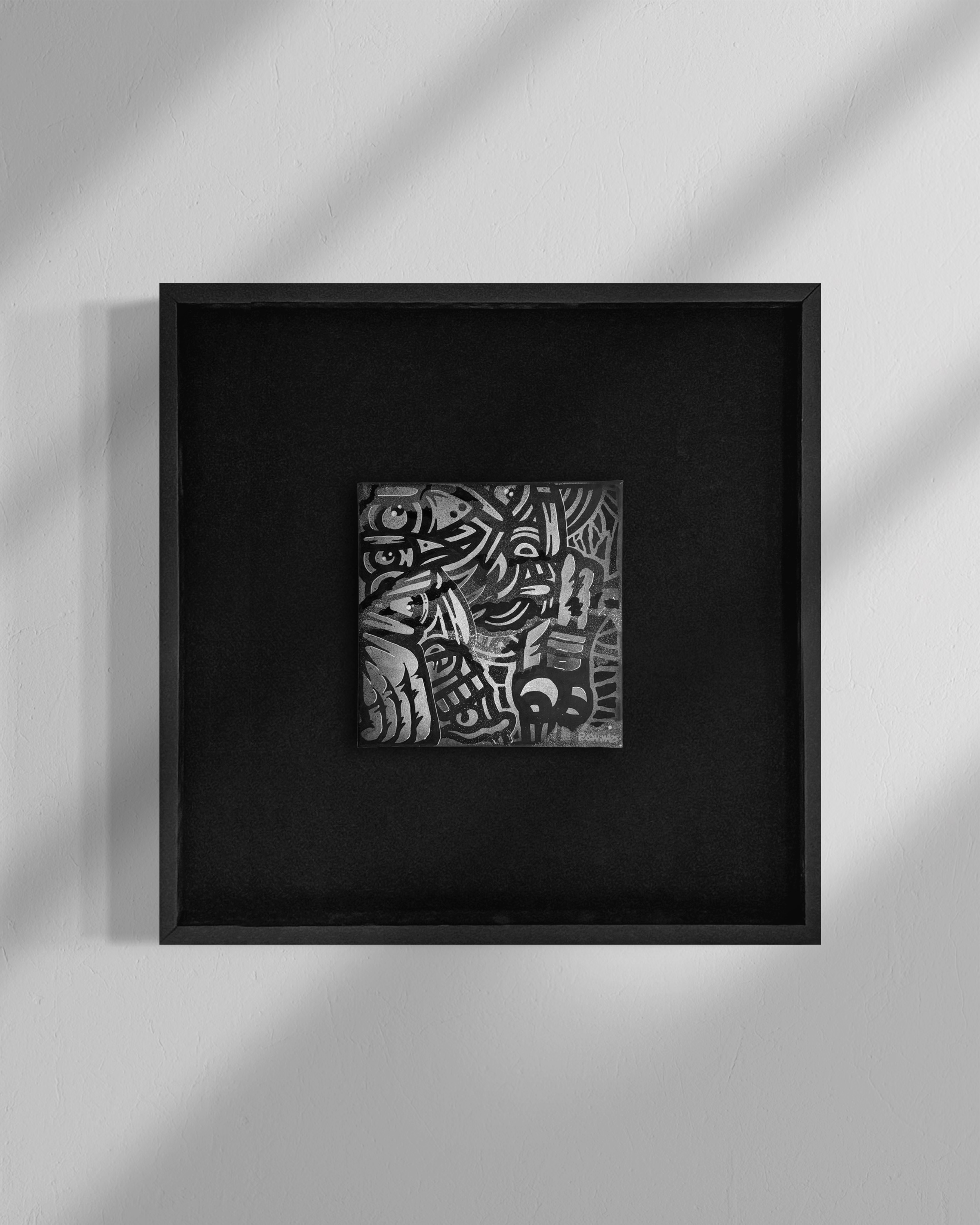 ROD VILLA | ORIGINAL SIGNED CANVAS ON THE MUTED FRAME